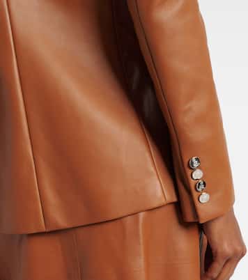 Blazer Camden en cuir | Ralph Lauren Collection