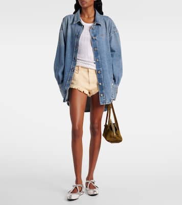 Floor 01 metallic ballet flats | The Attico