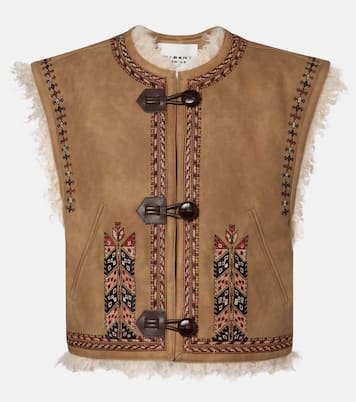 Chaleco Clemencia bordado | Marant Etoile