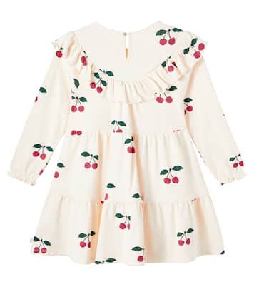 Kleid Mali aus Baumwolle mit Glitter | Konges Sløjd