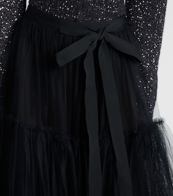 Midirock aus Tüll | Erdem