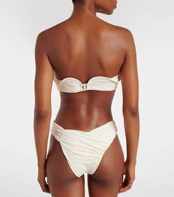 Ruched bikini bottoms | Magda Butrym