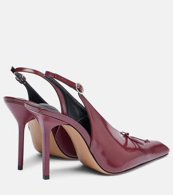 Cubisto 100 leather slingback pumps | Jacquemus