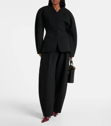 Cubisto 100 leather slingback pumps | Jacquemus