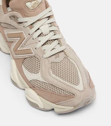 9060 suede-trimmed mesh sneakers | New Balance