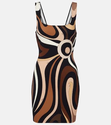 Marmo jersey minidress | Pucci