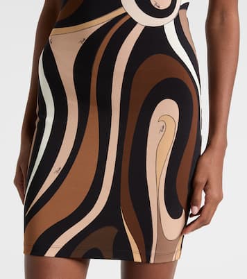 Marmo jersey minidress | Pucci