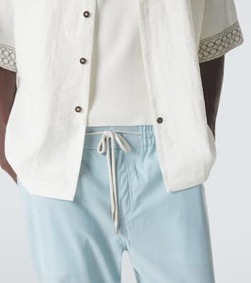 Parc striped wool-blend slim pants | Vilebrequin