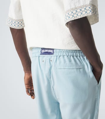 Parc striped wool-blend slim pants | Vilebrequin