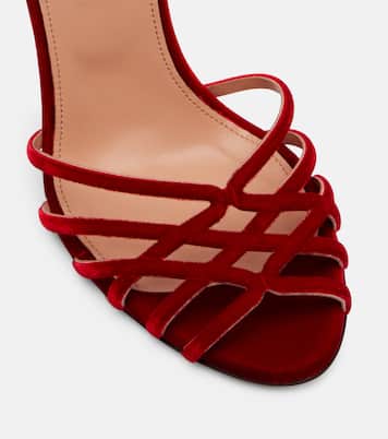 Sandali Wild Dream 105 in velluto | Aquazzura