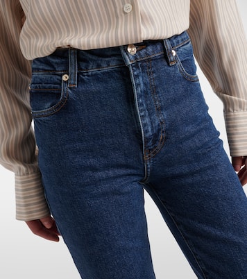 Ruler high-rise slim jeans | Frame