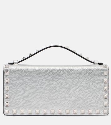 Crossbody Bag Rockstud Mini aus Metallic-Leder | Valentino Garavani