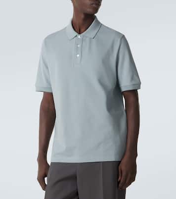 Cotton piqué polo shirt | Canali