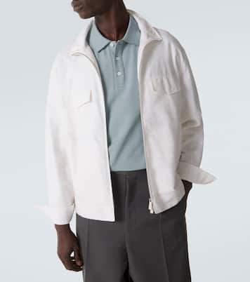 Cotton piqué polo shirt | Canali