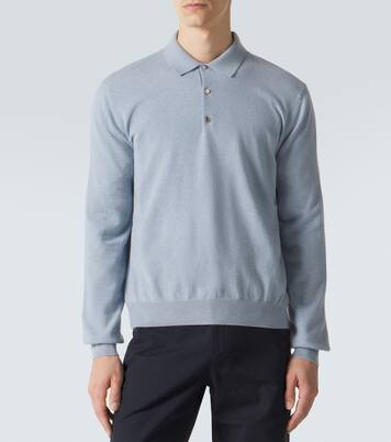 羊绒Polo衫式毛衣 | Loro Piana