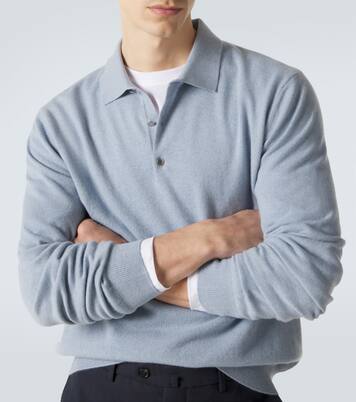 羊绒Polo衫式毛衣 | Loro Piana