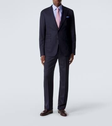 Schmale Hose aus Wolle | Dunhill