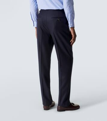 Schmale Hose aus Wolle | Dunhill