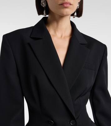 Peplum wool blazer | Magda Butrym