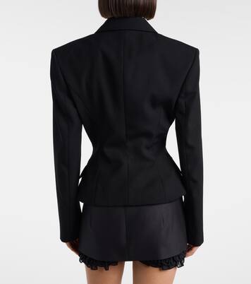 Peplum wool blazer | Magda Butrym