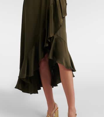Silk wrap dress | Zimmermann
