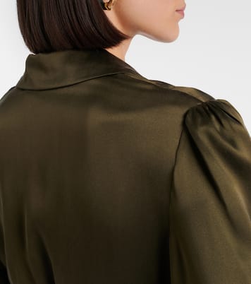 Silk wrap dress | Zimmermann