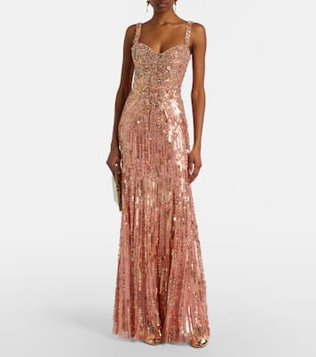 Verzierte Bustier-Robe Da Vinci | Jenny Packham