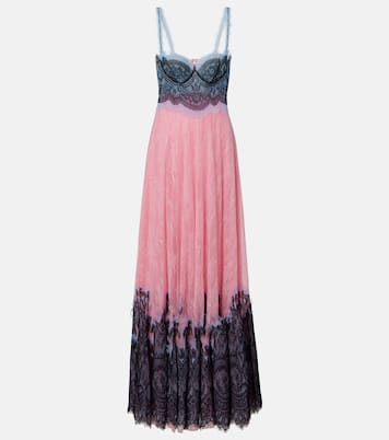 Abito lungo Gallie in pizzo | Costarellos