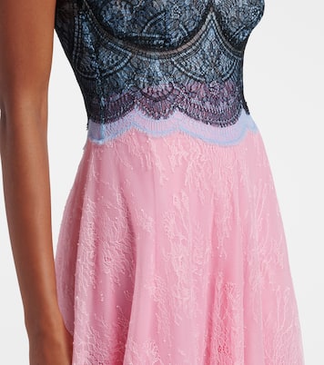 Abito lungo Gallie in pizzo | Costarellos