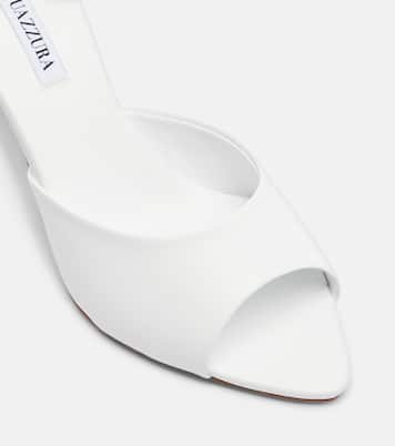 Pantoletten Bisous aus Leder | Aquazzura