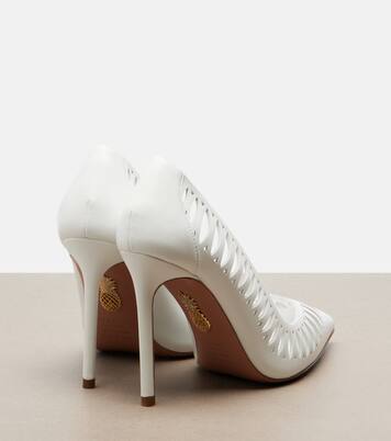 Pumps Gisele aus Leder | Aquazzura