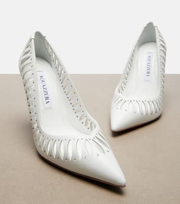 Pumps Gisele aus Leder | Aquazzura