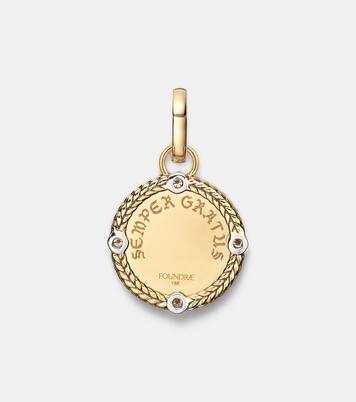 Collana Infinite Gratitude in oro 18kt con diamanti | FoundRae