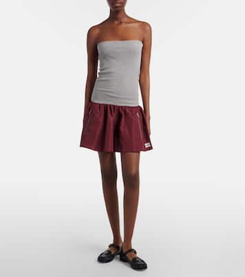 Technical miniskirt | Miu Miu