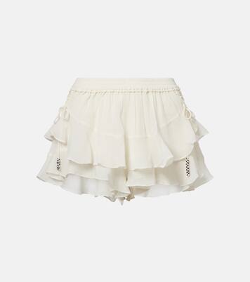 Geisa tiered silk miniskirt | Isabel Marant