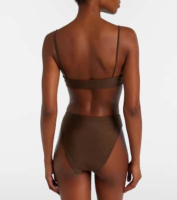Incline high-rise bikini bottoms | Jade Swim