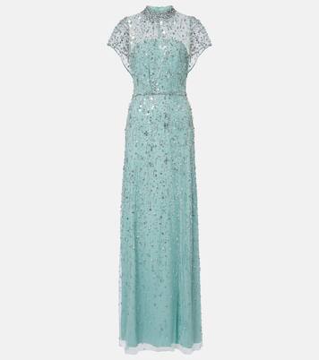 Robe Crystal Drop mit Perlen | Jenny Packham