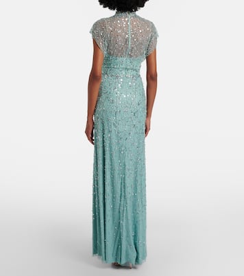Robe Crystal Drop mit Perlen | Jenny Packham
