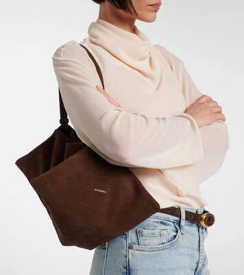 Origami Medium suede shoulder bag | Altuzarra