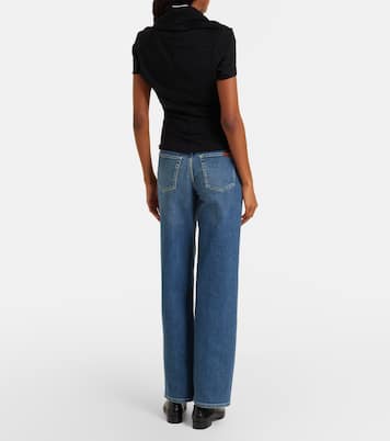 Stovepipe straight jeans | 7 For All Mankind
