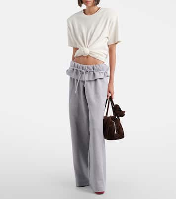 Pantalon de survêtement en coton mélangé  | Magda Butrym