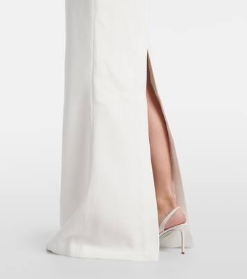 Bridal Melva embellished crêpe gown | Rebecca Vallance