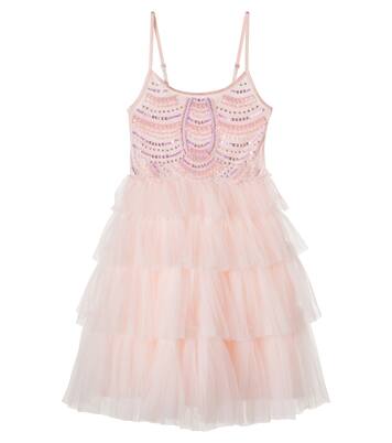 Vestido Blushing Horizon de tul adornado | Tutu Du Monde