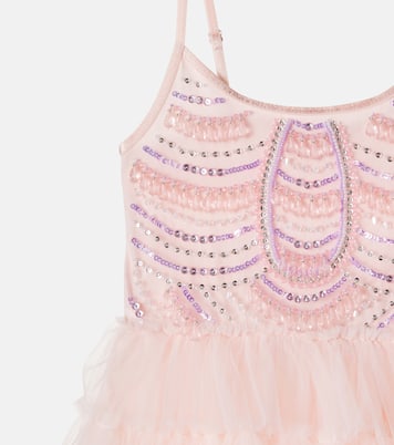 Vestido Blushing Horizon de tul adornado | Tutu Du Monde