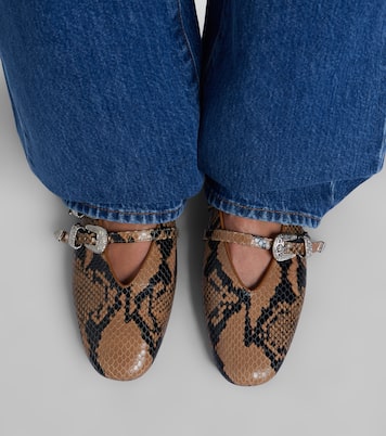 Ballerines Mary Jane Classic Claudia en cuir | Le Monde Béryl