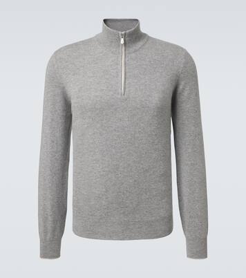 Cashmere half-zip sweater | Brunello Cucinelli