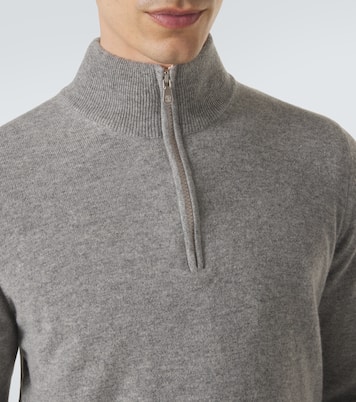 Cashmere half-zip sweater | Brunello Cucinelli