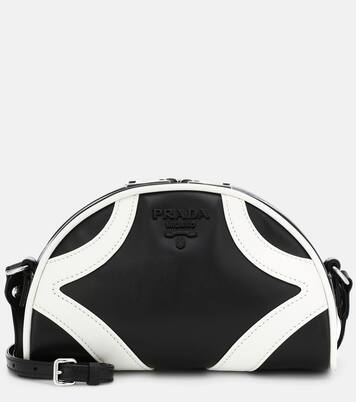 Schultertasche Bowling aus Leder | Prada