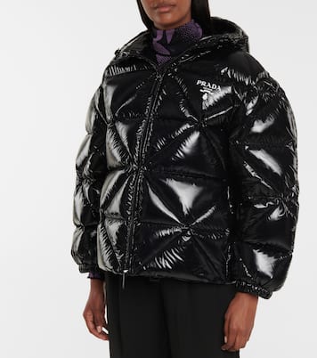 Quilted down jacket | Prada