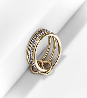 Ring Sonny aus 18kt Gelbgold (750/1000) mit Saphiren | Spinelli Kilcollin